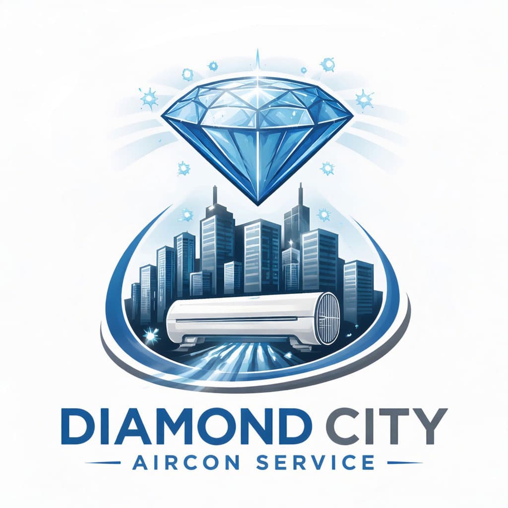 Diamond City Aircon Service Logo
