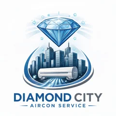 Diamond City Aircon Service Logo